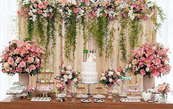 Decoração de casamento simples e barato